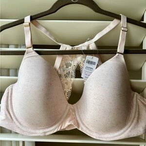 Soma Light Blush Lace-Back T-Shirt Bra
